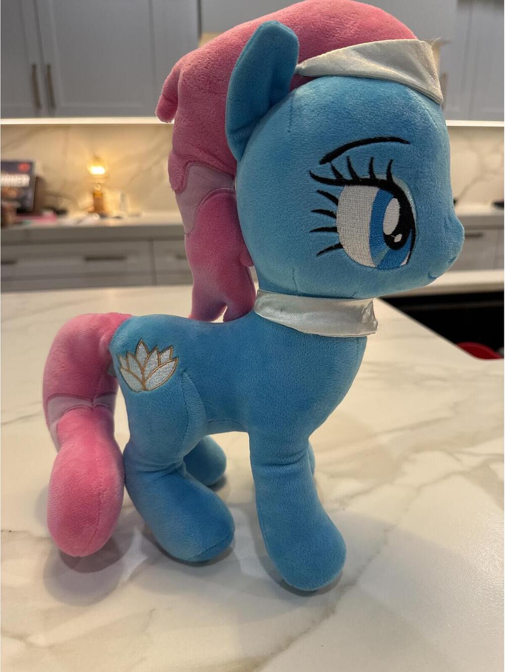 Olyfactory My Little Pony Lotus Blossom 13" Plush RARE HTF Spa Pony G4 MLP FiM
